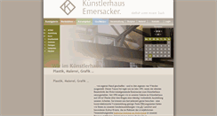 Desktop Screenshot of kuenstlerhaus.net