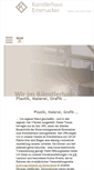 Mobile Screenshot of kuenstlerhaus.net